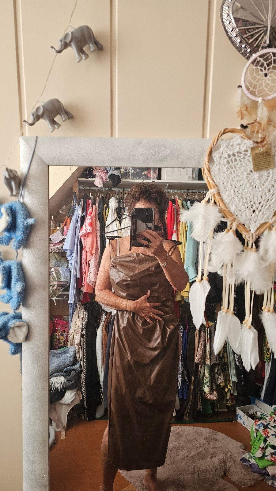 Shein Bae Bruine Jurk Maat L (40/42) - Nieuw met kaartje, Kleding | Dames, SHEIN BAE, Bruin, Maat 42/44 (L), Nieuw
