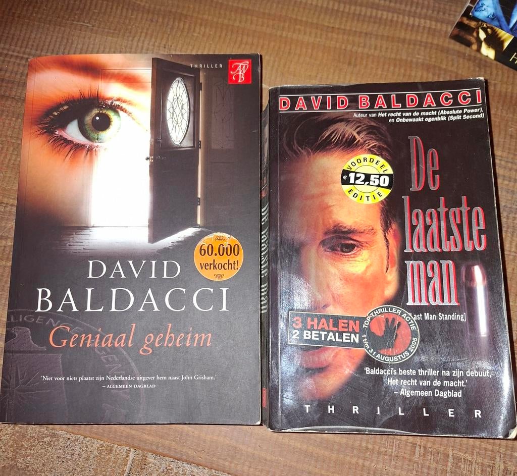 Boekenkast opruiming! 12 David Baldacci boeken, Boeken, Ophalen, Gelezen