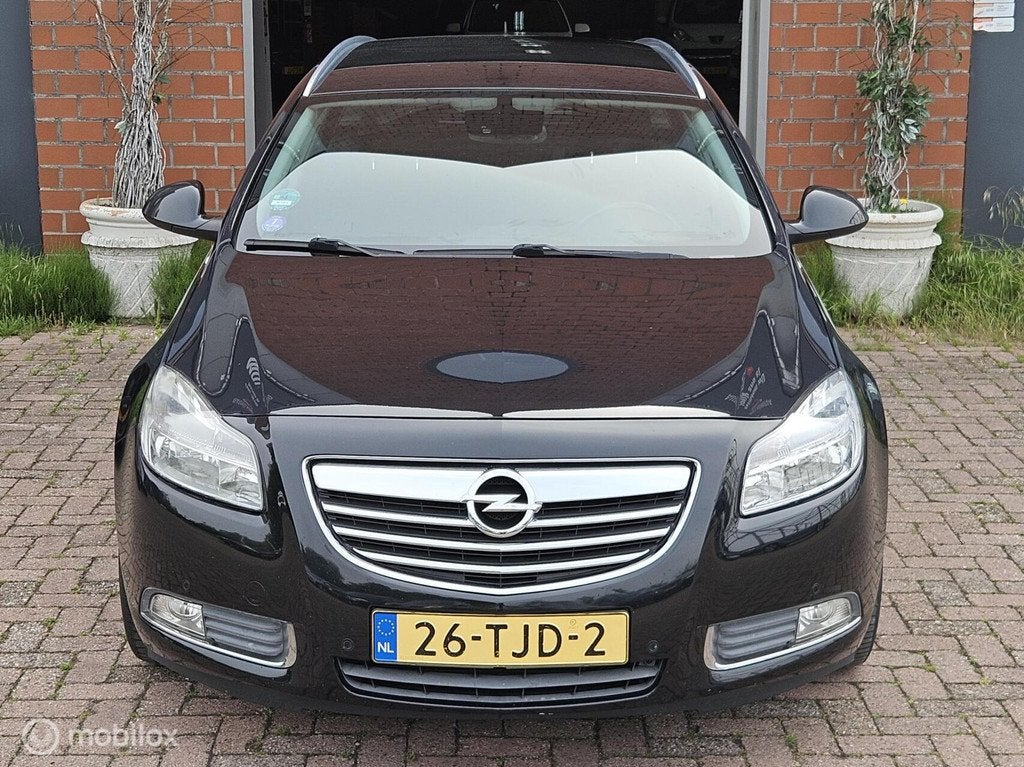 Opel Insignia Sports Tourer 1.4 Turbo EcoFLEX Business Editi, Auto's, Euro 5, Gebruikt, 4 cilinders, Zwart
