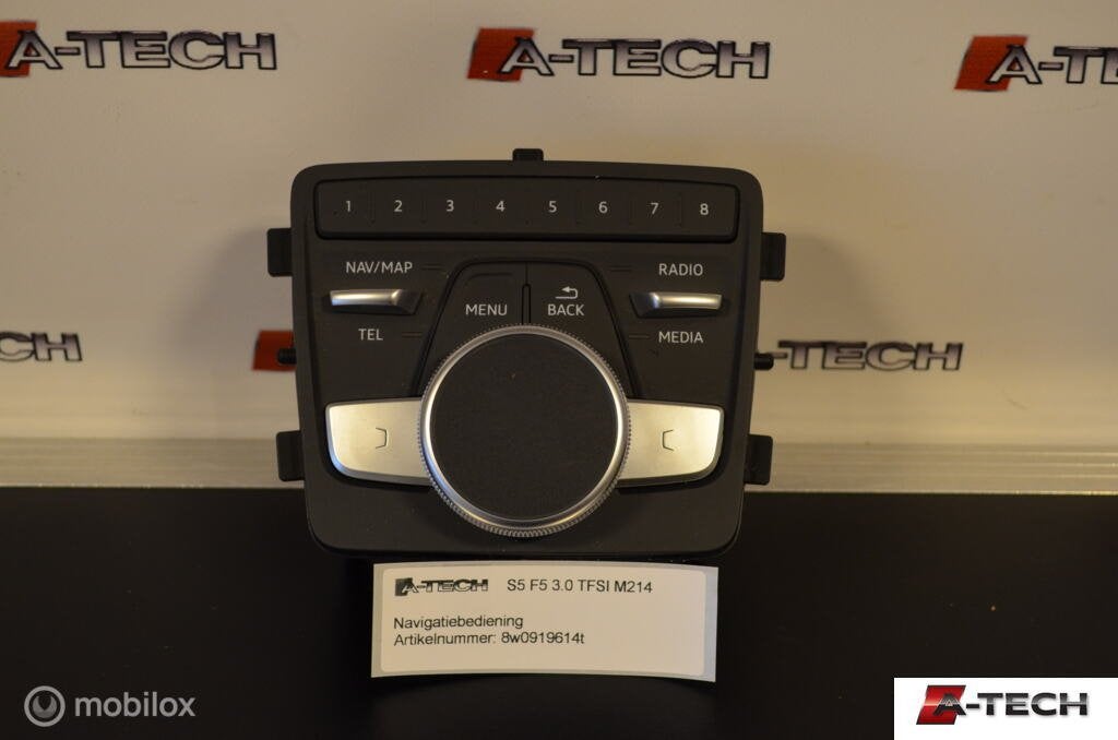 Navigatie bedieningspaneel Audi A4 A5 F5 (17-18) 8w0919614t, Audi, Gebruikt, Audi, Ophalen of Verzenden