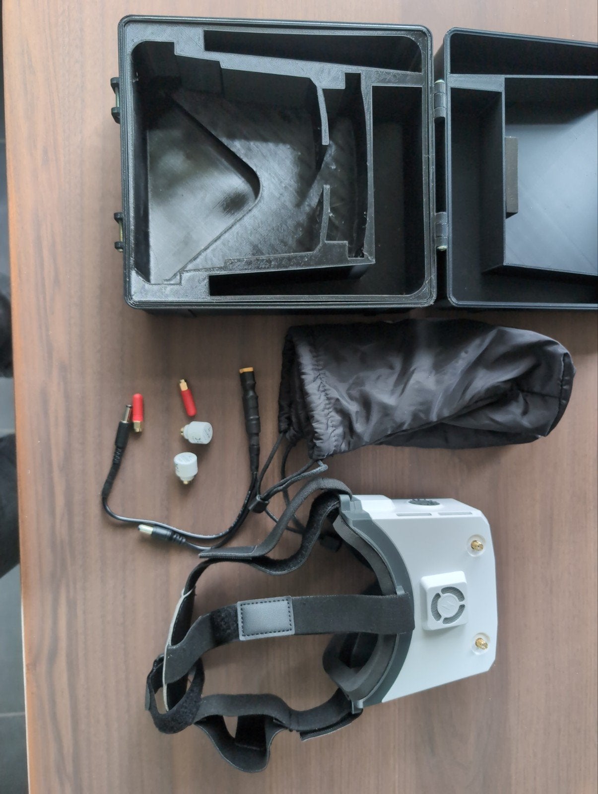 HDzero Boxpro FPV Goggles met 3D geprinte case, Ophalen of Verzenden, Zo goed als nieuw
