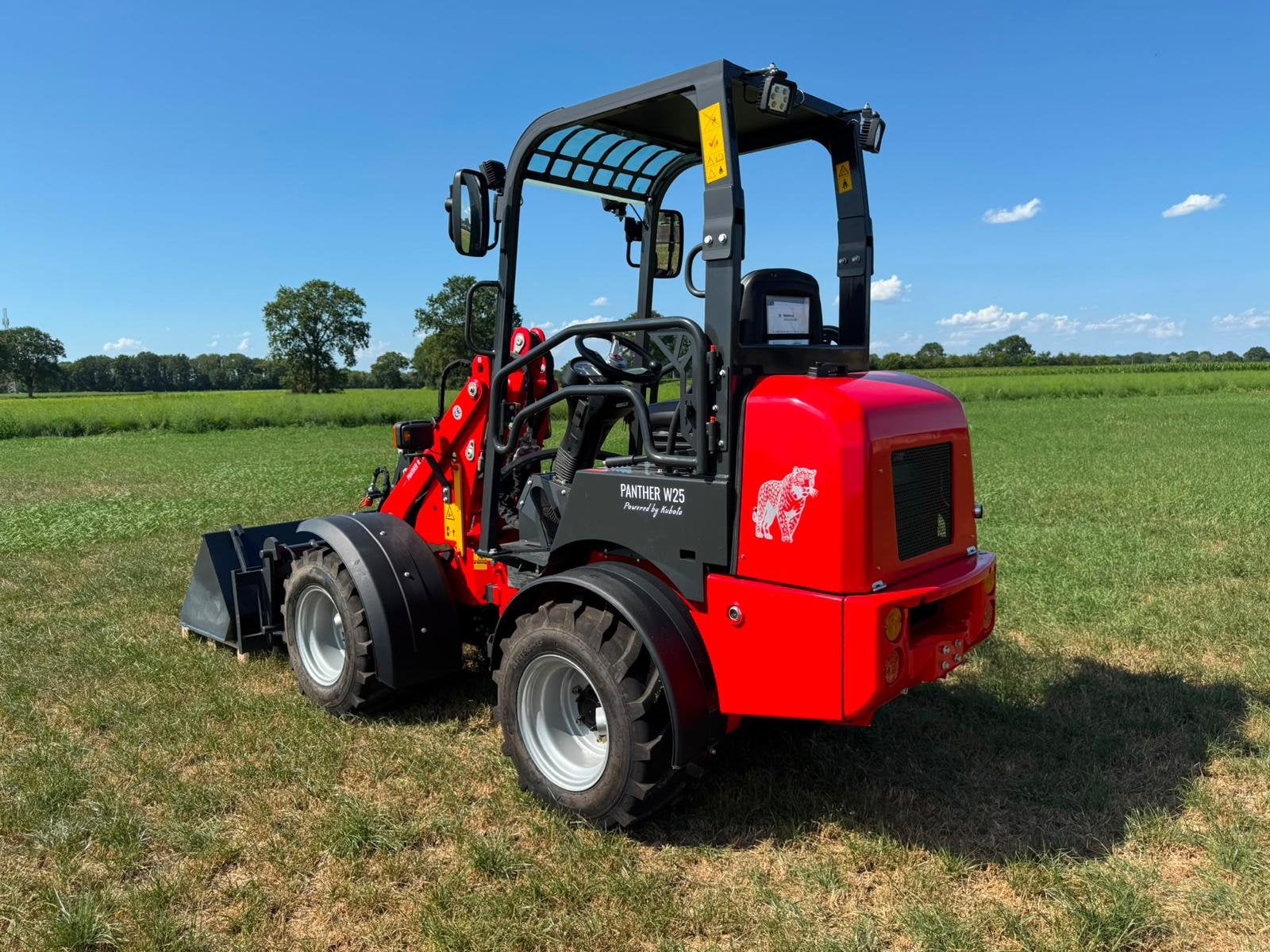 Panther W25 minishovel / loader DEMO!, Ophalen, Wiellader of Shovel