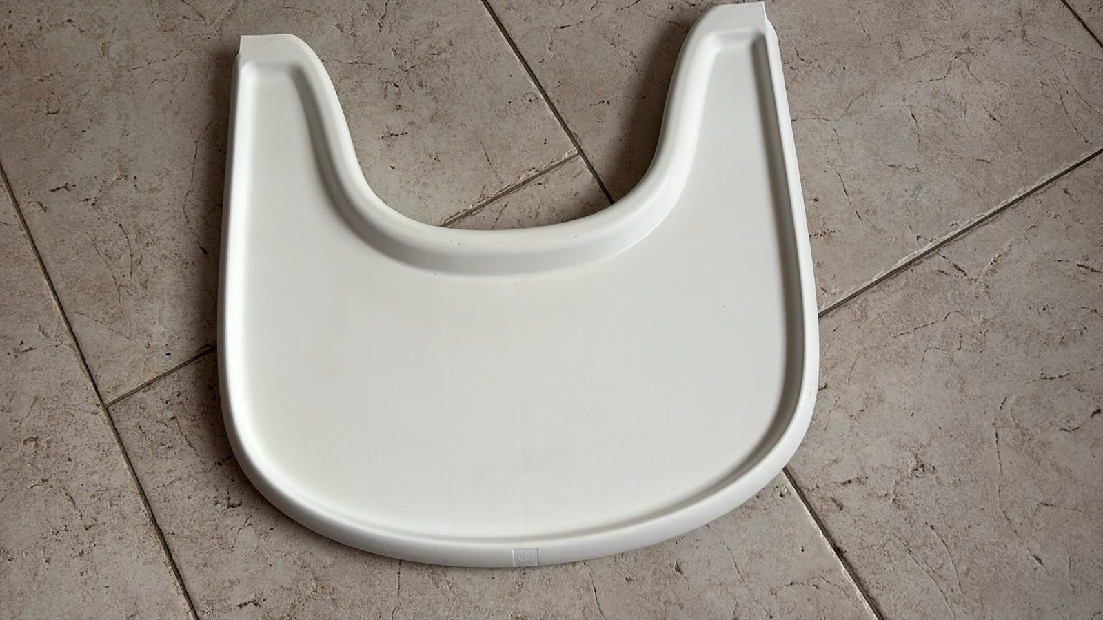 Stokke Tripp Trapp tafelblad - wit, Ophalen of Verzenden, Zo goed als nieuw, Overige typen, Afneembaar eetblad