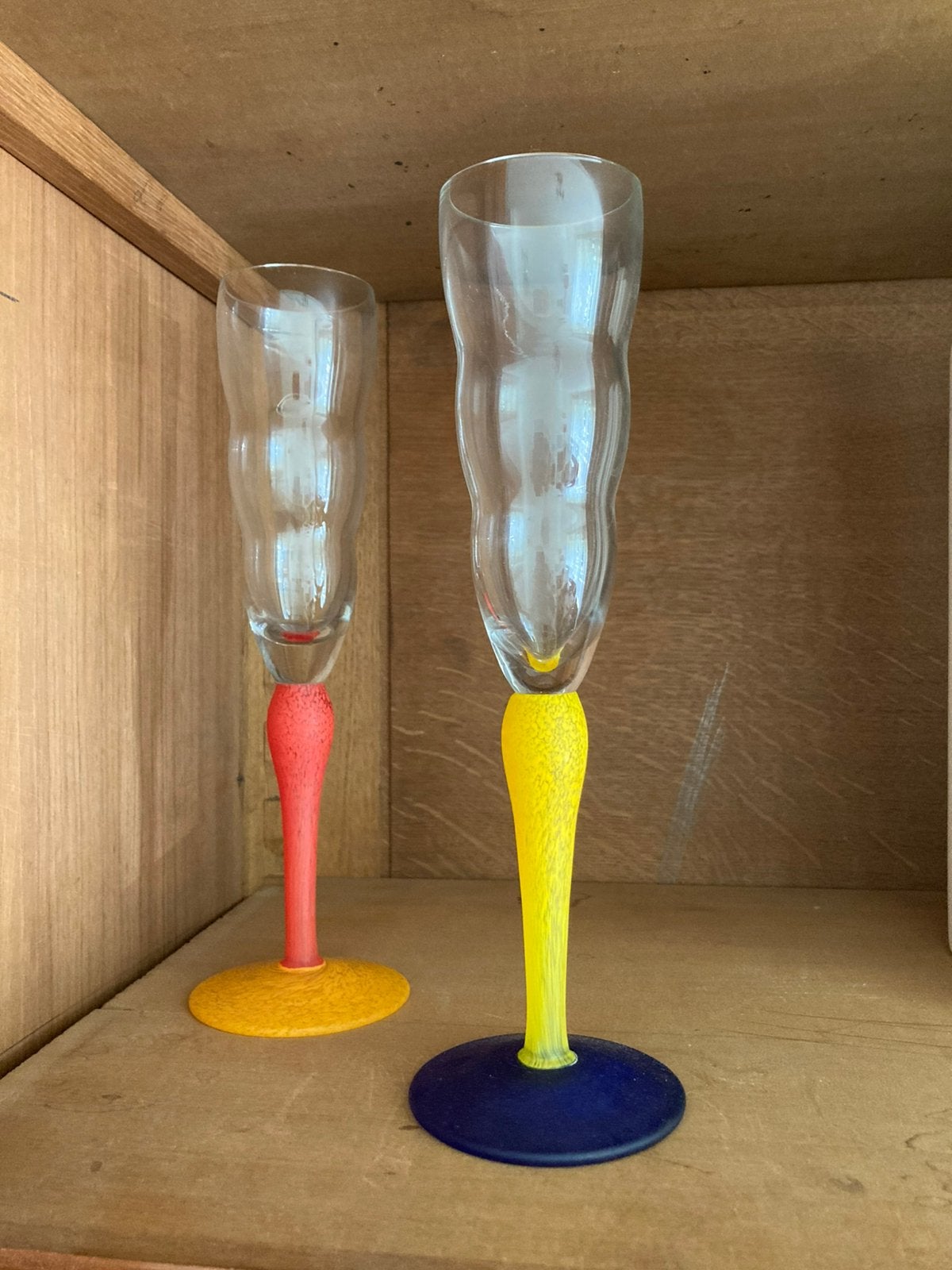 Kosta Boda champagne glazen, Verzamelen, Glas en Borrelglaasjes, Ophalen, Zo goed als nieuw, Overige typen