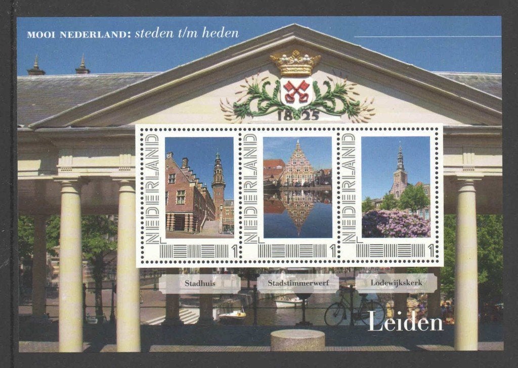 Mooi Nederland Steden t/m Heden: Leiden 2, Ophalen of Verzenden, Na 1940, Postfris