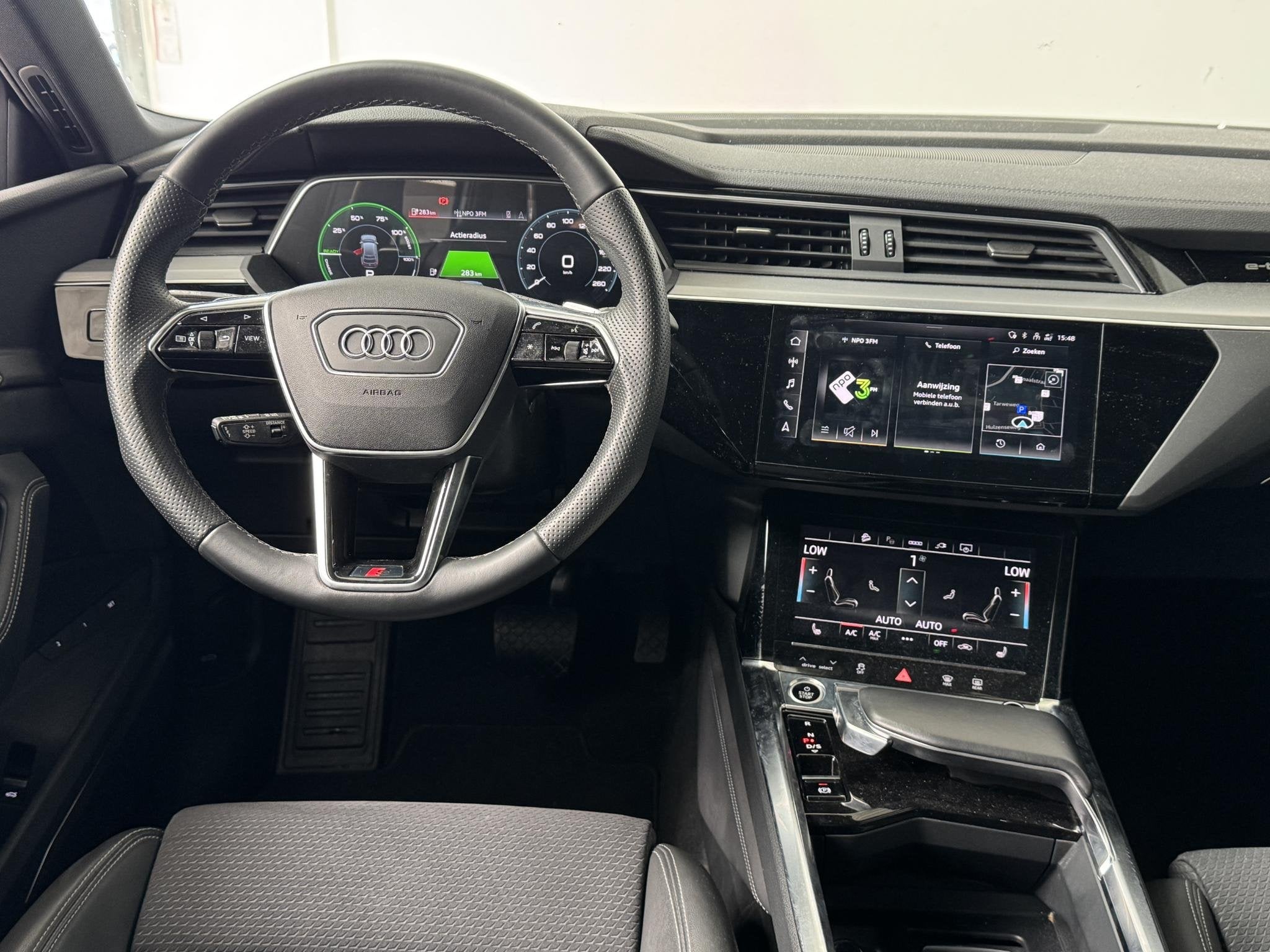 Audi e-tron Sportback 55 Quattro S Edition 95 kWh | Bang & O, Auto's, Automaat, 131 €/maand, 95 kWh, Met garantie (alle)