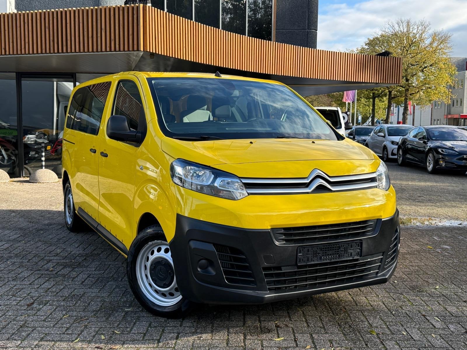 Citroen Jumpy 2.0 BlueHDI/Automaat/Marge/5-Zits/Schuifdak/Cl, Stof, Gebruikt, Bedrijf, Diesel