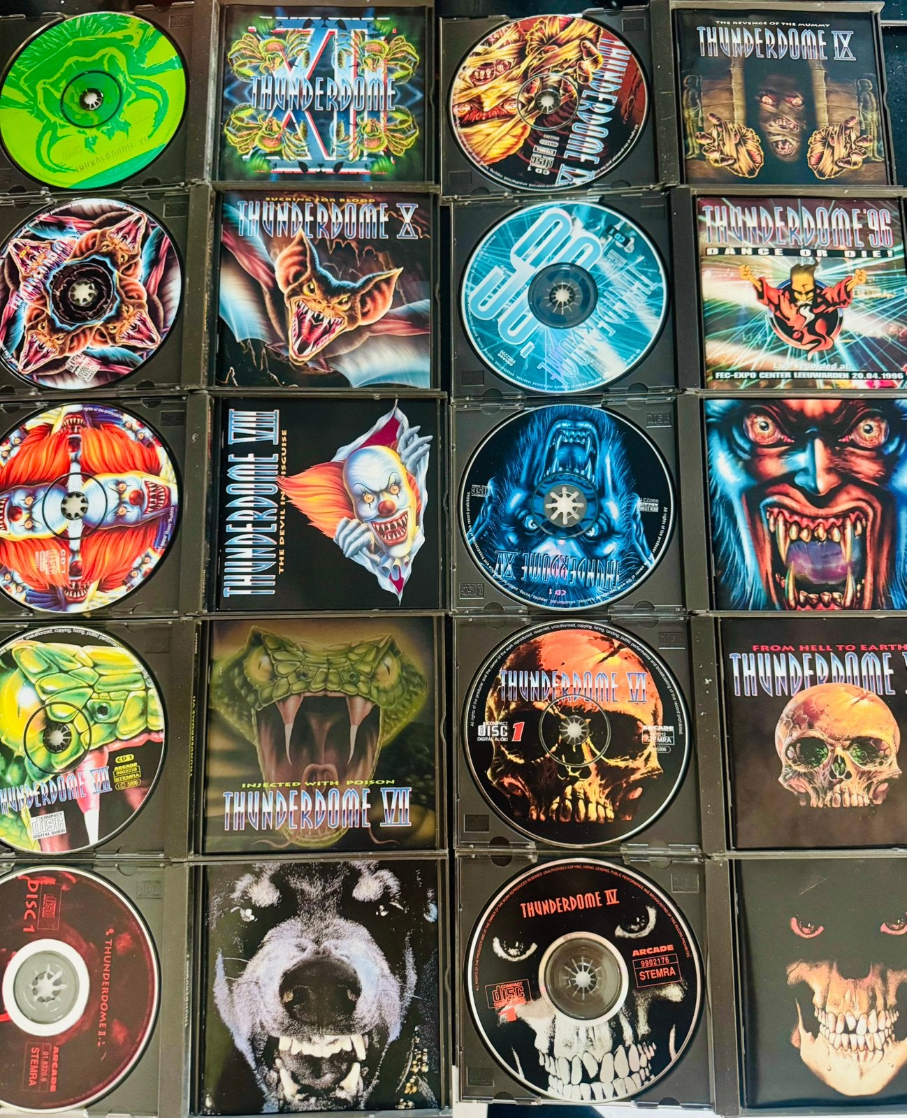 Thunderdome CD Collectie - Diverse Jaren Hardcore Dance, Cd's en Dvd's, Gebruikt, Hardcore, Ophalen of Verzenden, Inclusief boekje