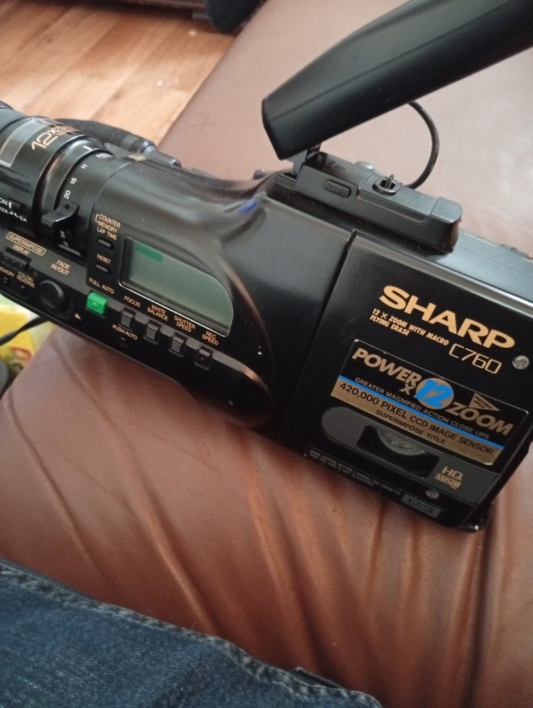 Sharp camera, Ophalen, Camera