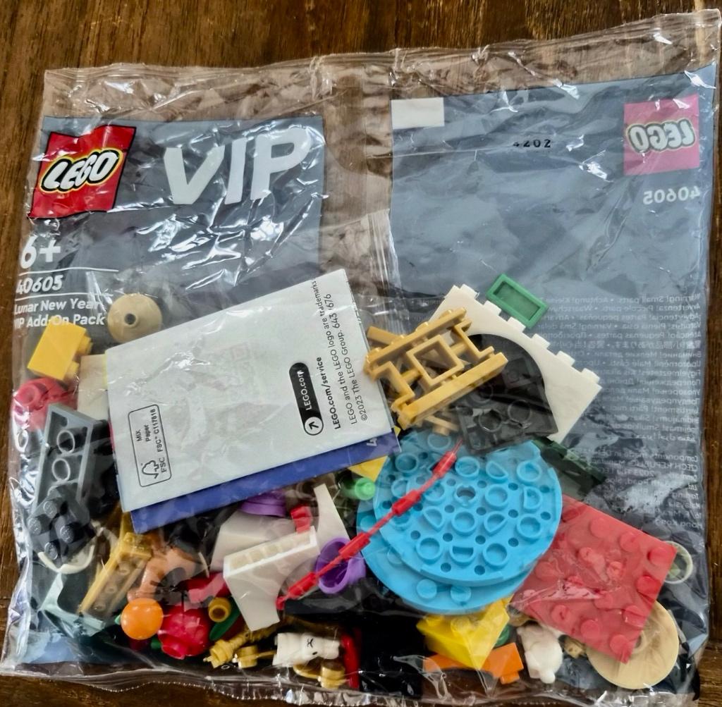 Lego 40605 Lunar New Year VIP-Add on Pack uit 2023, Overige thema's, Lego, Nieuw, Ophalen of Verzenden