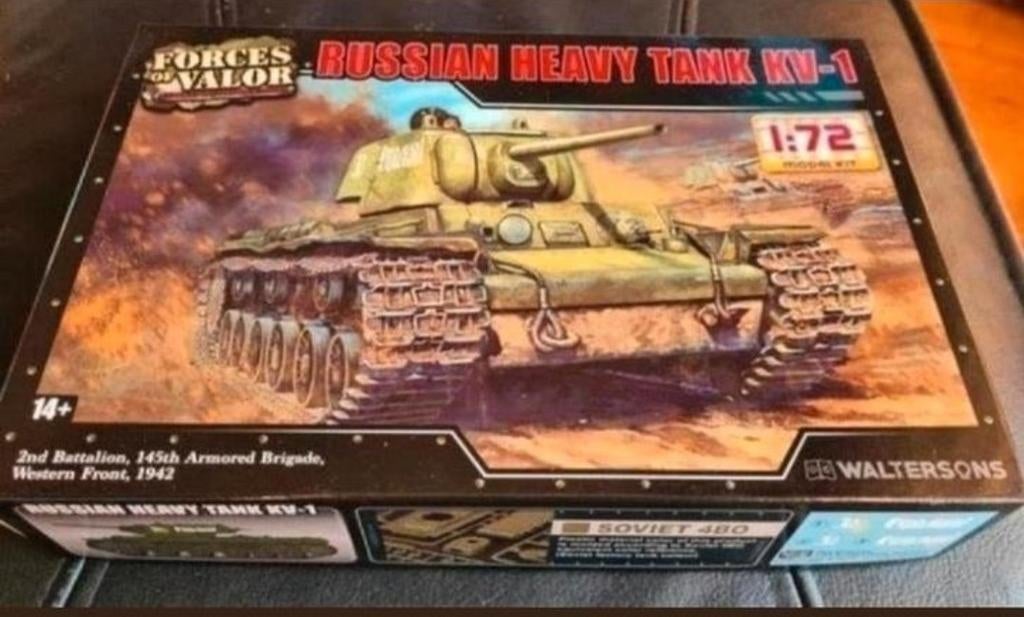 Bouwdoos FORCES of Valor Russian tank KV-1 2ND Battalion, Overige merken, Nieuw, Ophalen of Verzenden, Tank