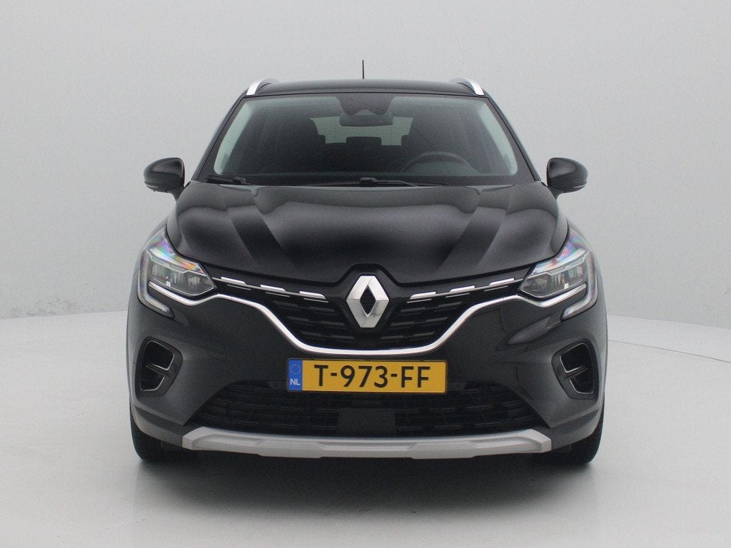 Renault Captur E-Tech Plug-in Hybrid 160 Intens | EASY LINK, Auto's, Renault, Gebruikt, 4 cilinders, Leder en Stof, Zwart