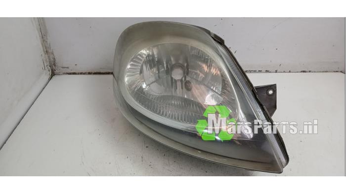 Koplamp rechts van een Opel Vivaro