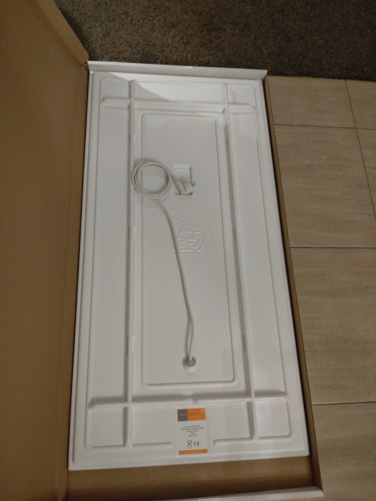 Dutch Panels DH120 Infrarood Verwarming Paneel 400W, Ophalen, 30 tot 80 cm, Overige typen, Nieuw