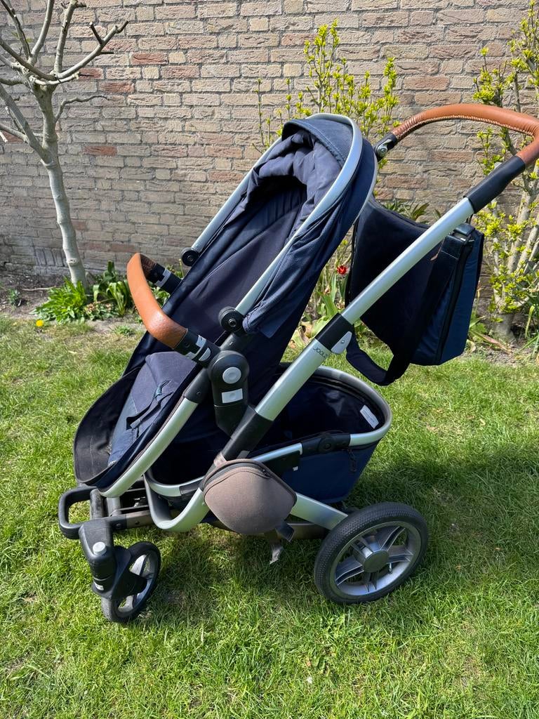 Joolz Geo parrot blue kinderwagen EN reiswieg, Gebruikt, Combiwagen, Met reiswieg, Ophalen