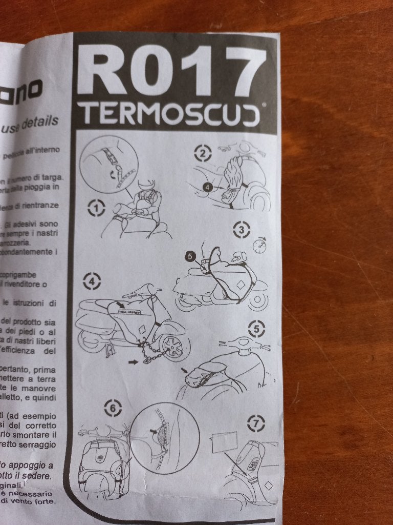 Termoscud RO17 hoes, Ophalen, Gebruikt