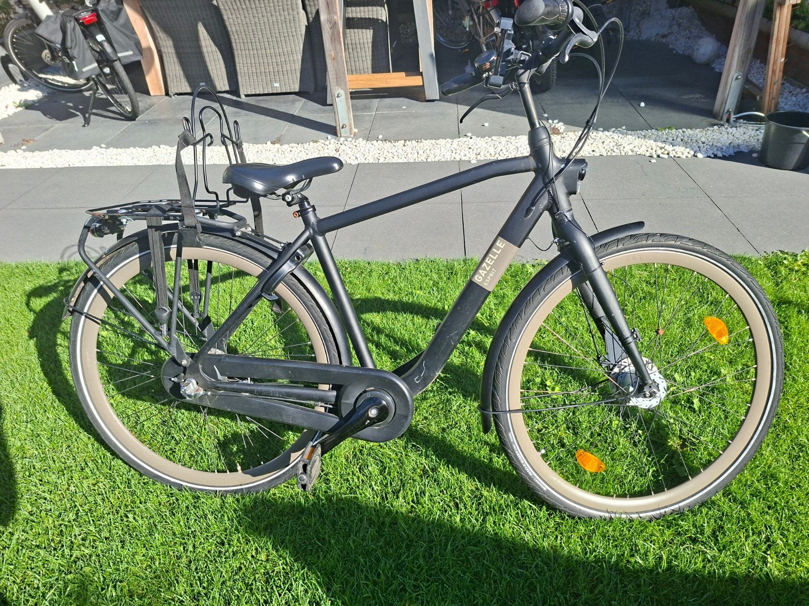 Gazelle Esprit H49 Brugpieper Schoolfiets, Gebruikt, Velgrem, 47 tot 50 cm, Versnellingen