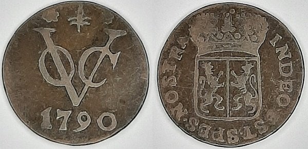 VOC Duit Gelderland 1790, Postzegels en Munten, Verzenden, Vóór koninkrijk, Overige waardes