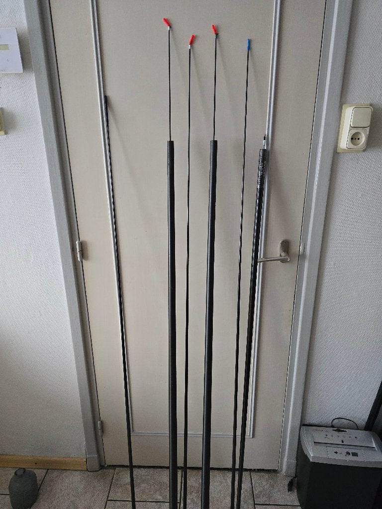 Maver forza piu competition pack 11,5 mtr, Ophalen, Zo goed als nieuw, Vaste hengel