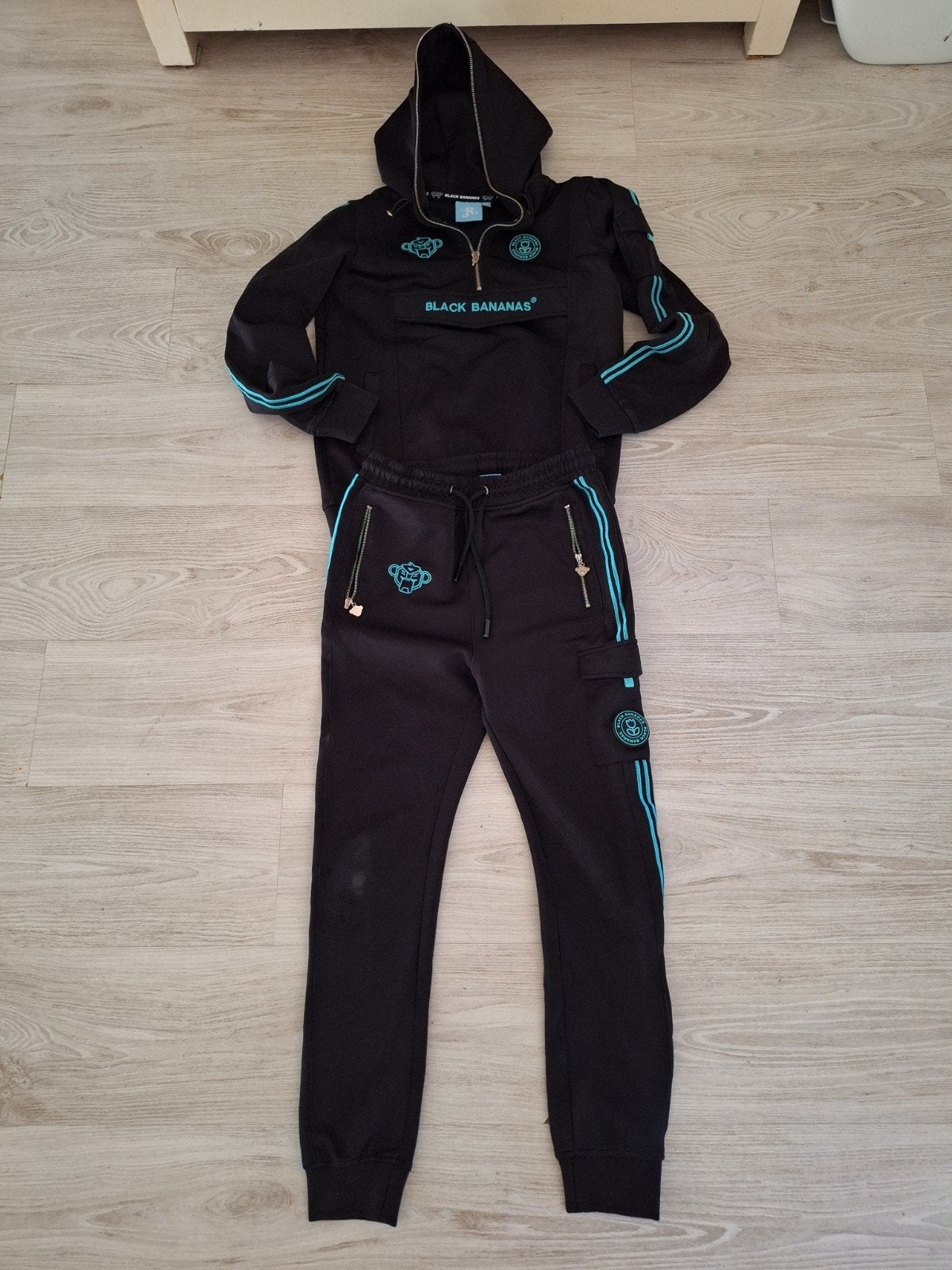 Black Bananas trainingspak - Zwart maat 164, Ophalen of Verzenden, Gebruikt