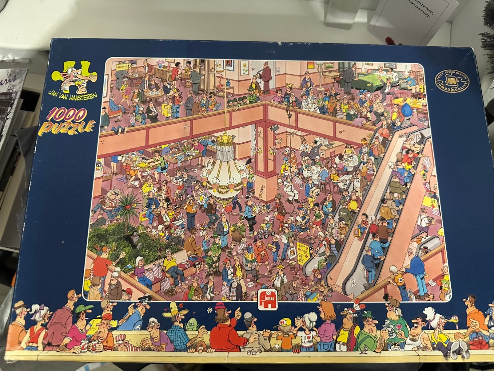 Jan Haasteren puzzel (00640), Ophalen of Verzenden, 500 t/m 1500 stukjes, Gebruikt, Legpuzzel