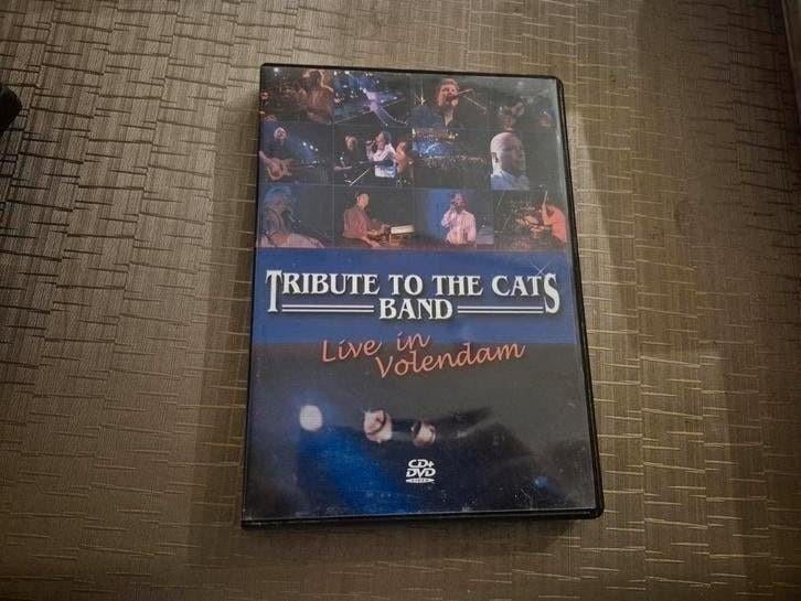 Dvd + Cd Tribute To The Cats Band Live In Volendam, Alle leeftijden, Ophalen of Verzenden, Muziek en Concerten