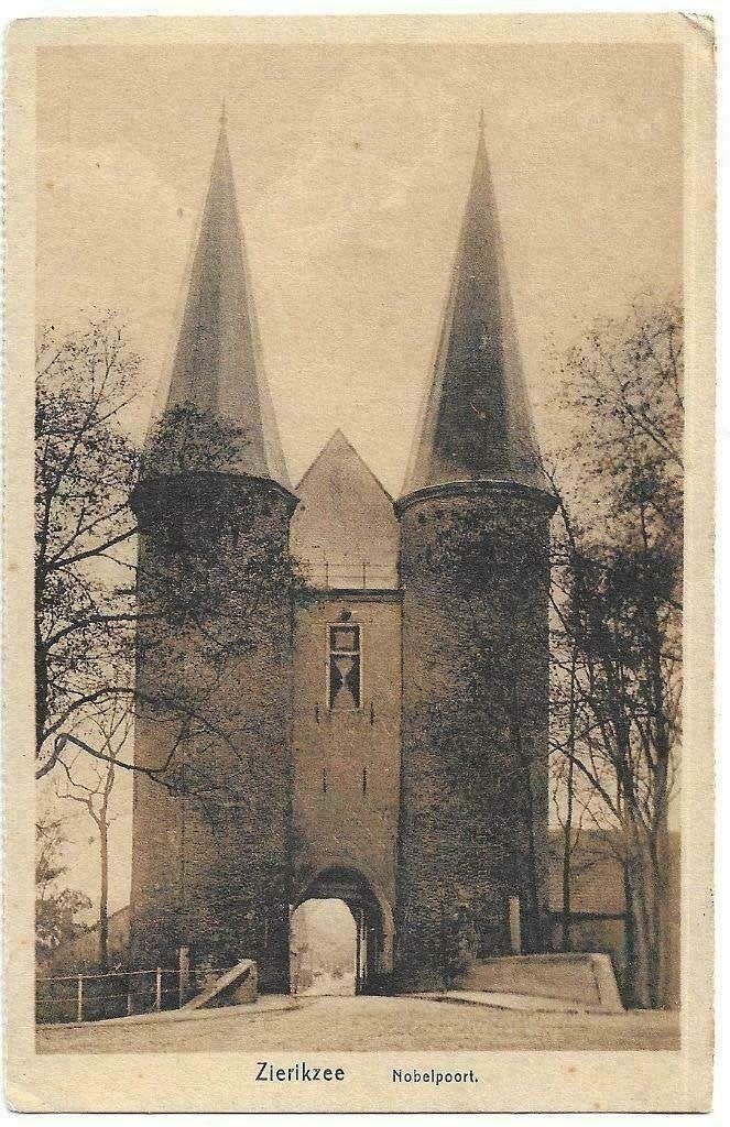 AK Zierikzee - Nobelpoort, Verzenden, 1920 tot 1940, Ongelopen, Zeeland