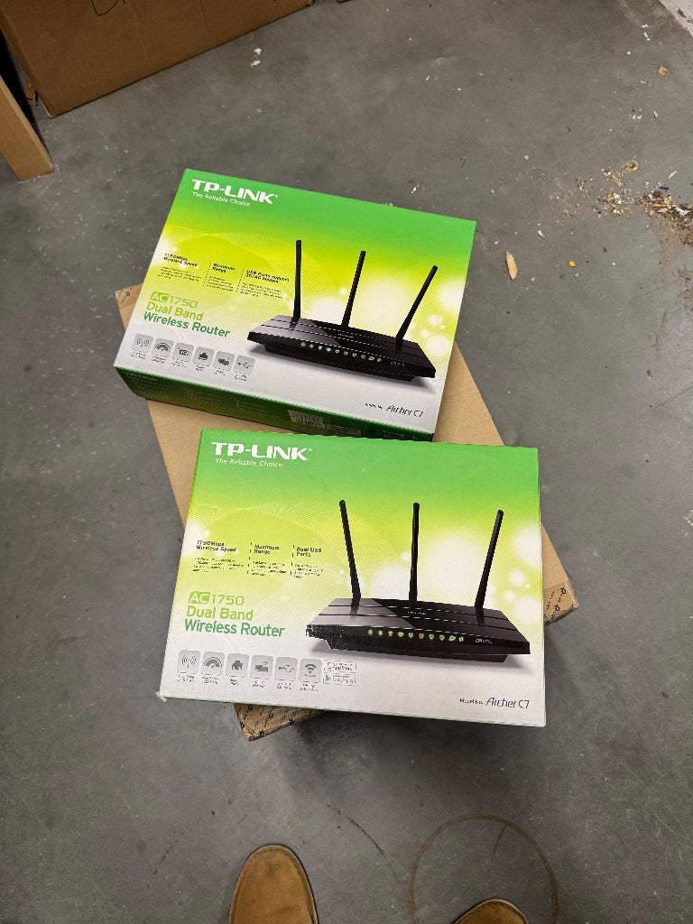 TP-Link Archer C7 V2 (AC1750 Gigabit Router), Computers en Software, Routers en Modems, Ophalen of Verzenden, Nieuw, Router, TPLink
