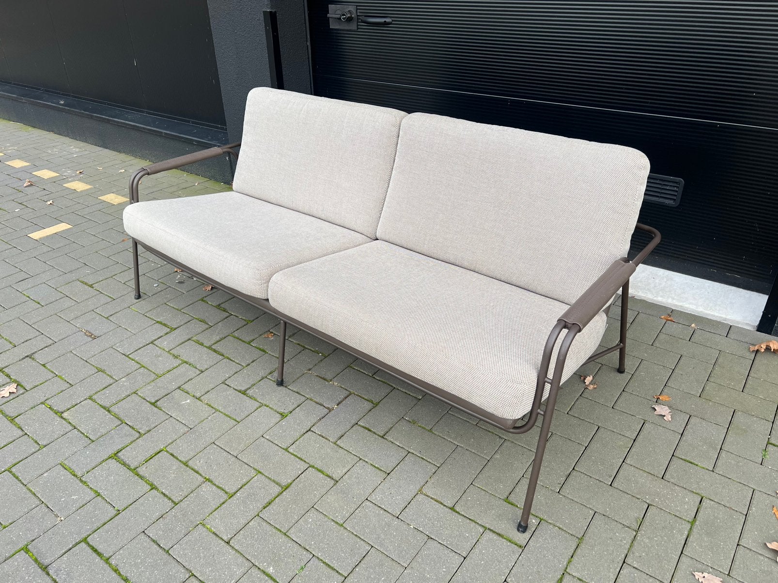 Bert plantagie Tibbe bank, Ophalen, Zo goed als nieuw, 75 tot 100 cm, Leer