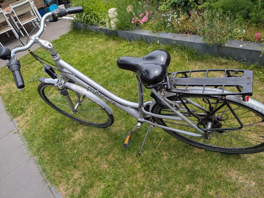 Dames fiets, Fietsen en Brommers, Gebruikt, Versnellingen, Minder dan 47 cm, Schijfrem