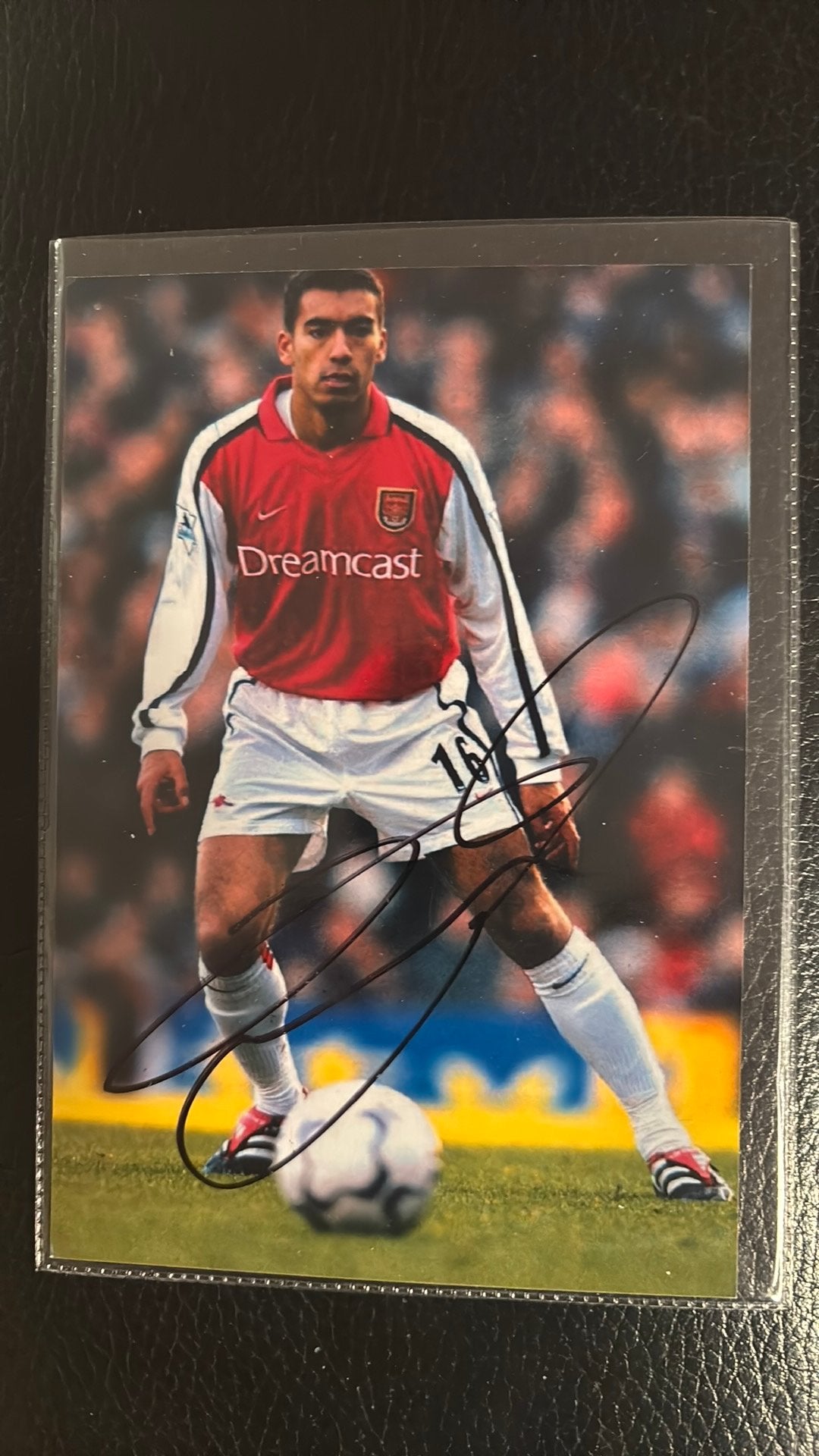 GIO van BRONCKHORST met mooi gezette ECHTE handtekening, Verzenden, Zo goed als nieuw, Feyenoord, Overige typen