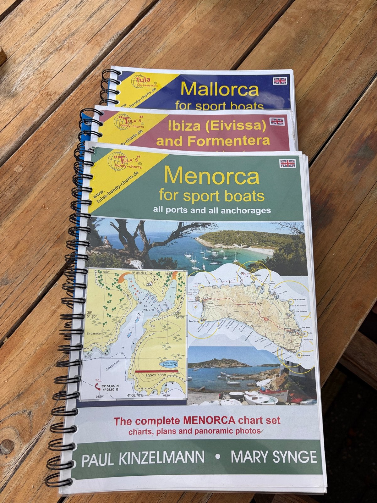 Vaarkaarten Balearen: Mallorca, Ibiza, Formentera, Menorca, Boeken, Overige merken, Europa, Ophalen of Verzenden, Zo goed als nieuw