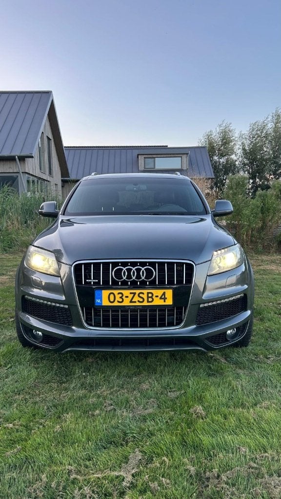 Audi Q7 3.0 TDI 180KW Quattro Tiptr. 2013 Grijs, Auto's, Automaat, Euro 5, 2275 kg, Zwart