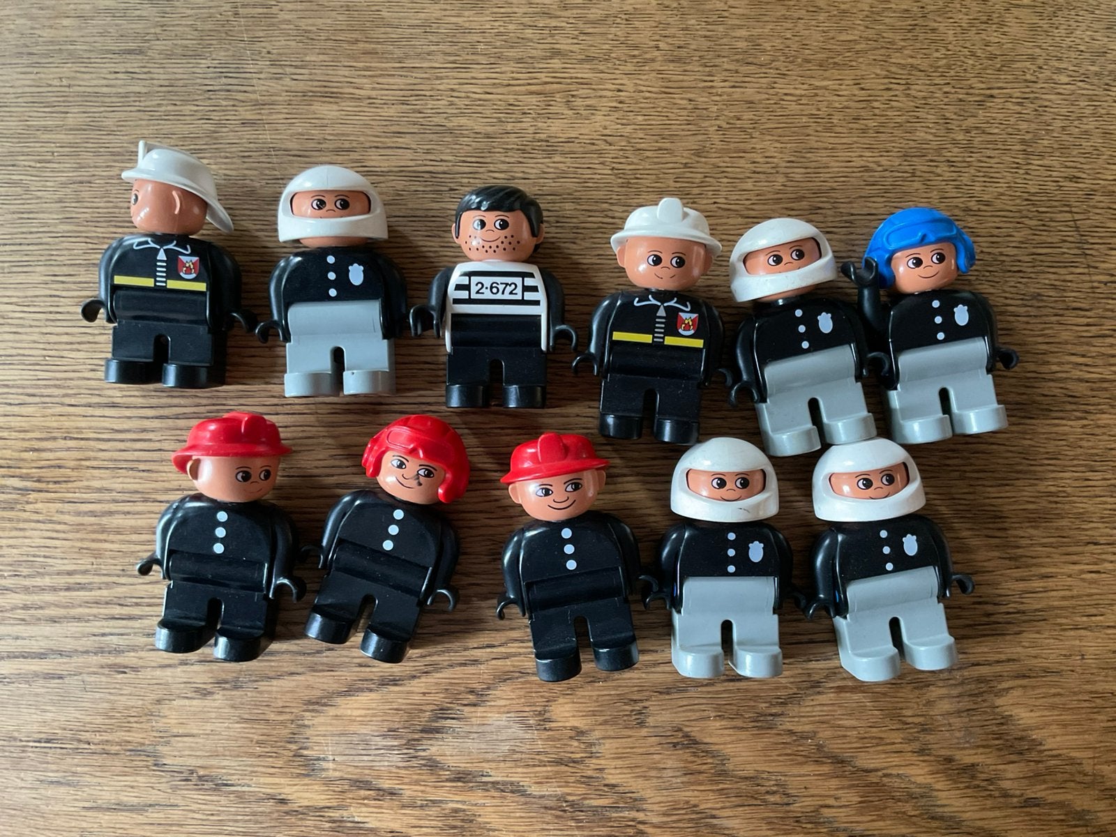 Grote collectie Duplo figuren: brandweer, politie, boef, Kinderen en Baby's, Speelgoed | Duplo en Lego, Inclusief minifiguren
