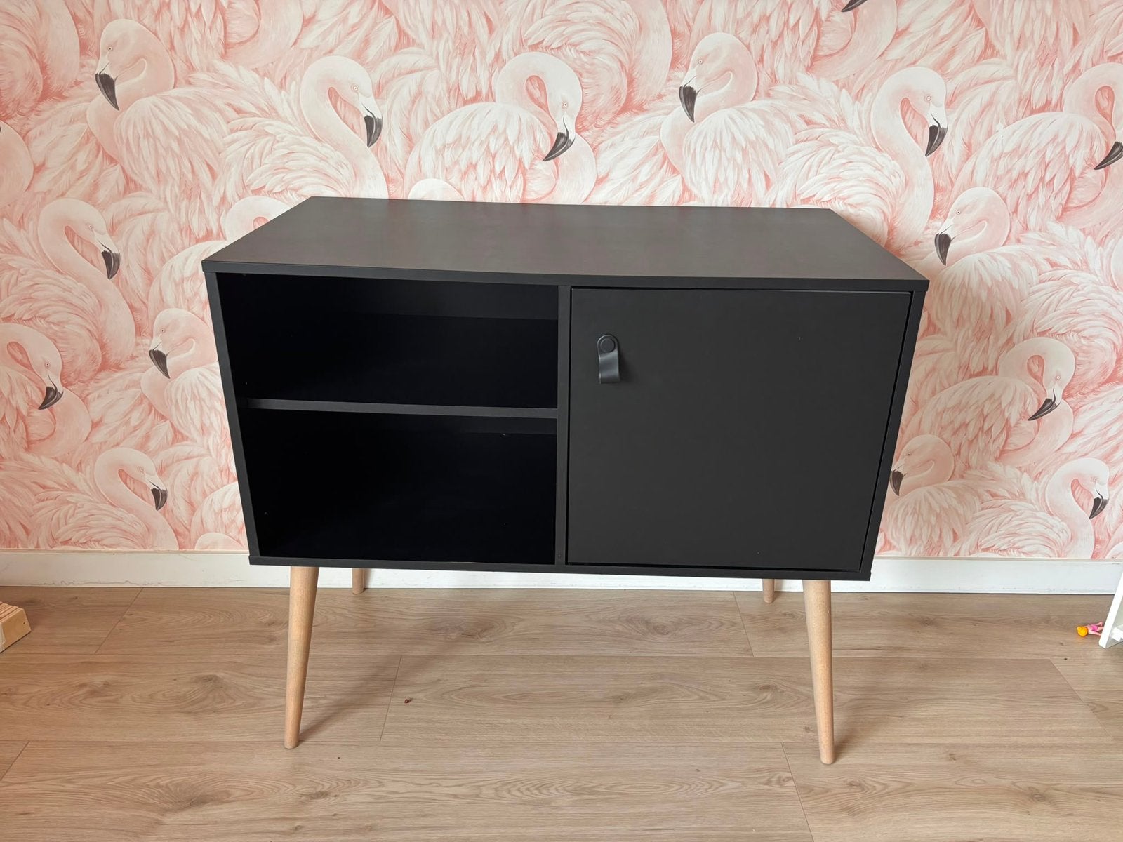 Europe Baby Evy Commode Zwart, Ophalen, 50 tot 100 cm, Zo goed als nieuw, Minder dan 100 cm