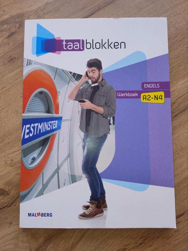 Taalblokken Engels Werkboek A2-N4 Malmberg, Ophalen of Verzenden, Zo goed als nieuw, Marlene van Heel, Wieke Meester, Non-fictie