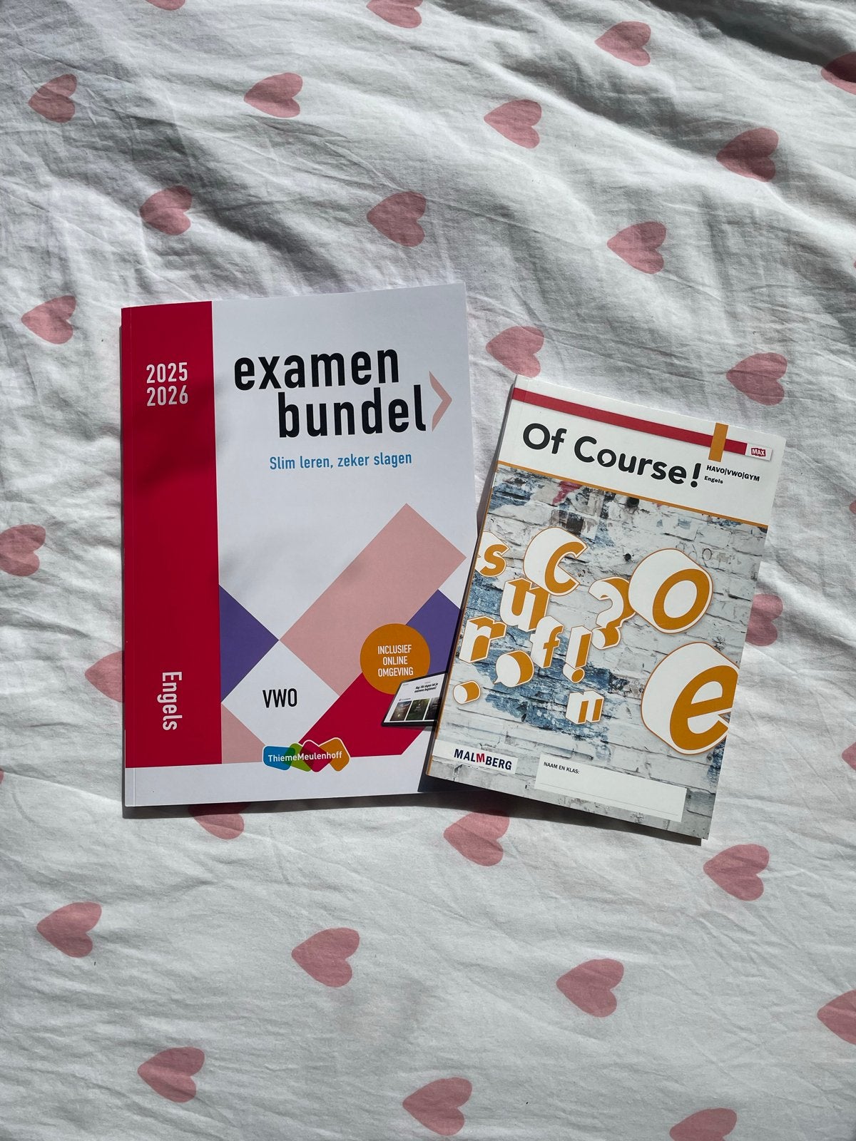 Engels examenbundel VWO 2025/2026 + Of Course! Malmberg, Boeken, Ophalen of Verzenden, Alpha, Zo goed als nieuw, Overige niveaus