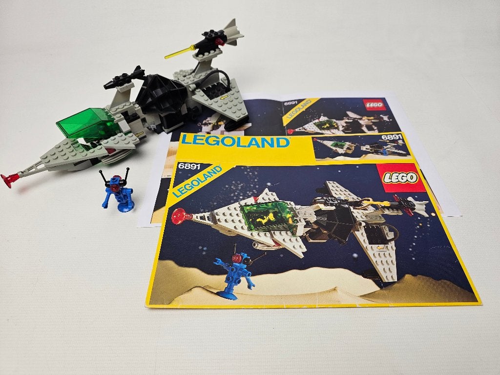 % Lego 6891 classic space. Gamma V Laser Craft, Kinderen en Baby's, Speelgoed | Duplo en Lego, Ophalen, Gebruikt, Lego, Space