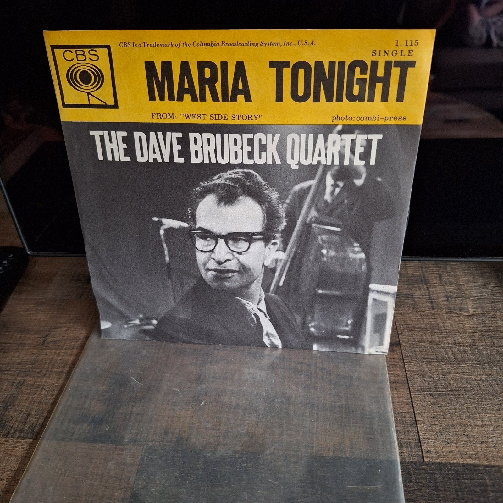 the dave brubeck quartet Maria, tonight, Gebruikt, 7 inch, Jazz en Blues, Beschermende buitenhoes