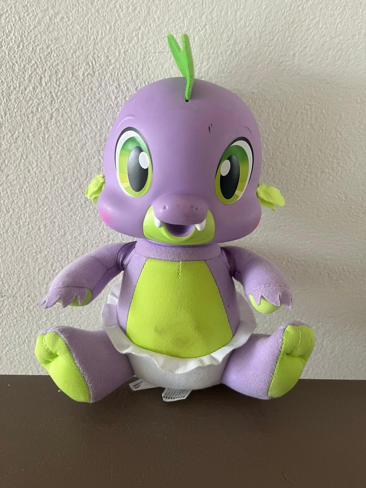 Pratende Spike van My Little Pony, Kinderen en Baby's, Ophalen of Verzenden, Gebruikt