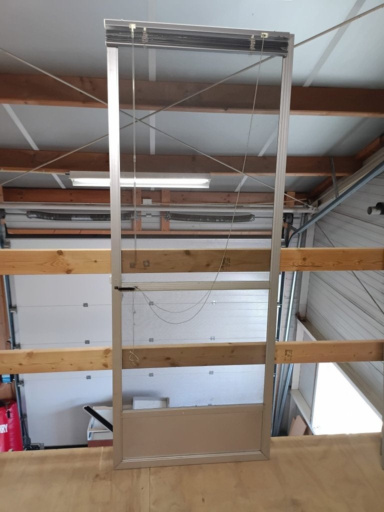Hordeur 830x213, Ophalen, Gebruikt, 80 tot 100 cm, Hordeur
