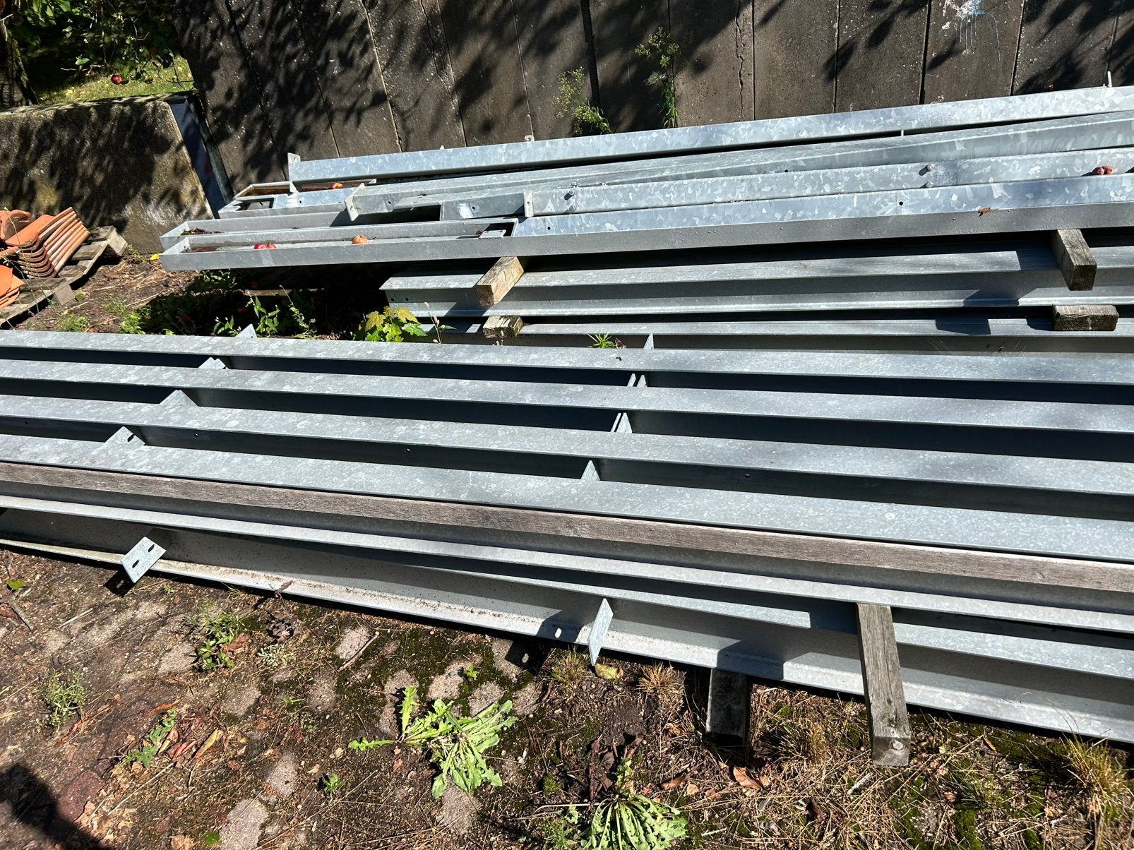 Gegalvaniseerde constructie, Ophalen, Zo goed als nieuw, Overige typen, Minder dan 2 meter