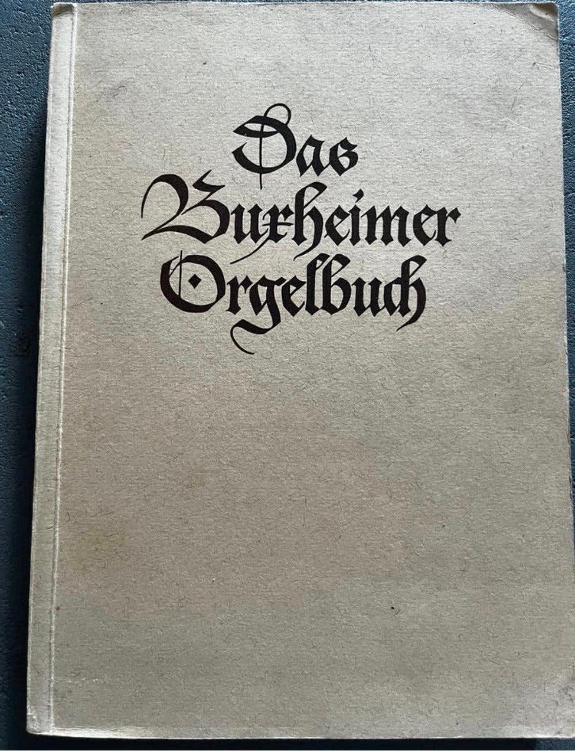 Bladmuziek orgel organ facsimile Buxheimer Orgelboek score, Orgel, Klassiek, Ophalen of Verzenden, Zo goed als nieuw