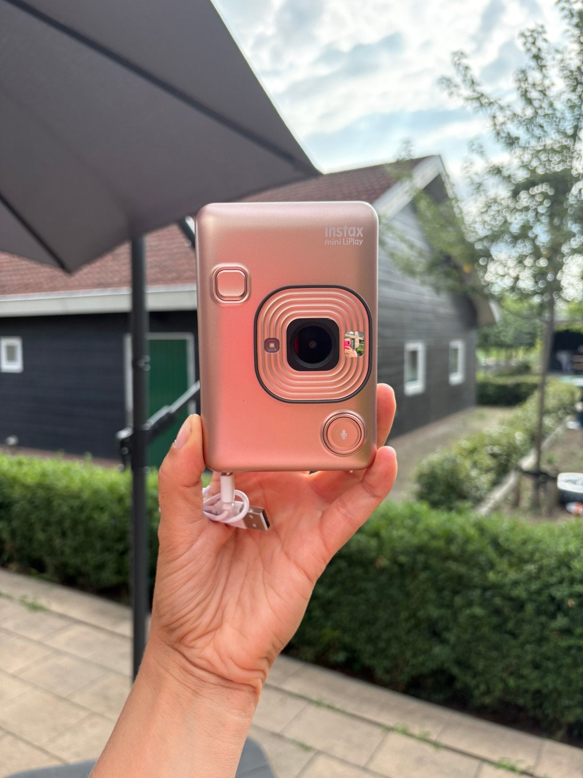 Fujifilm Instax mini LiPlay, Ophalen, Zo goed als nieuw, Geen optische zoom