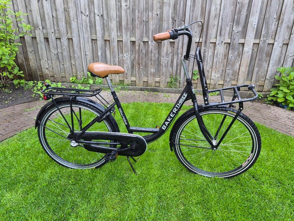 Bakfiets Hollandia Bakerthree, Ophalen, Terugtraprem