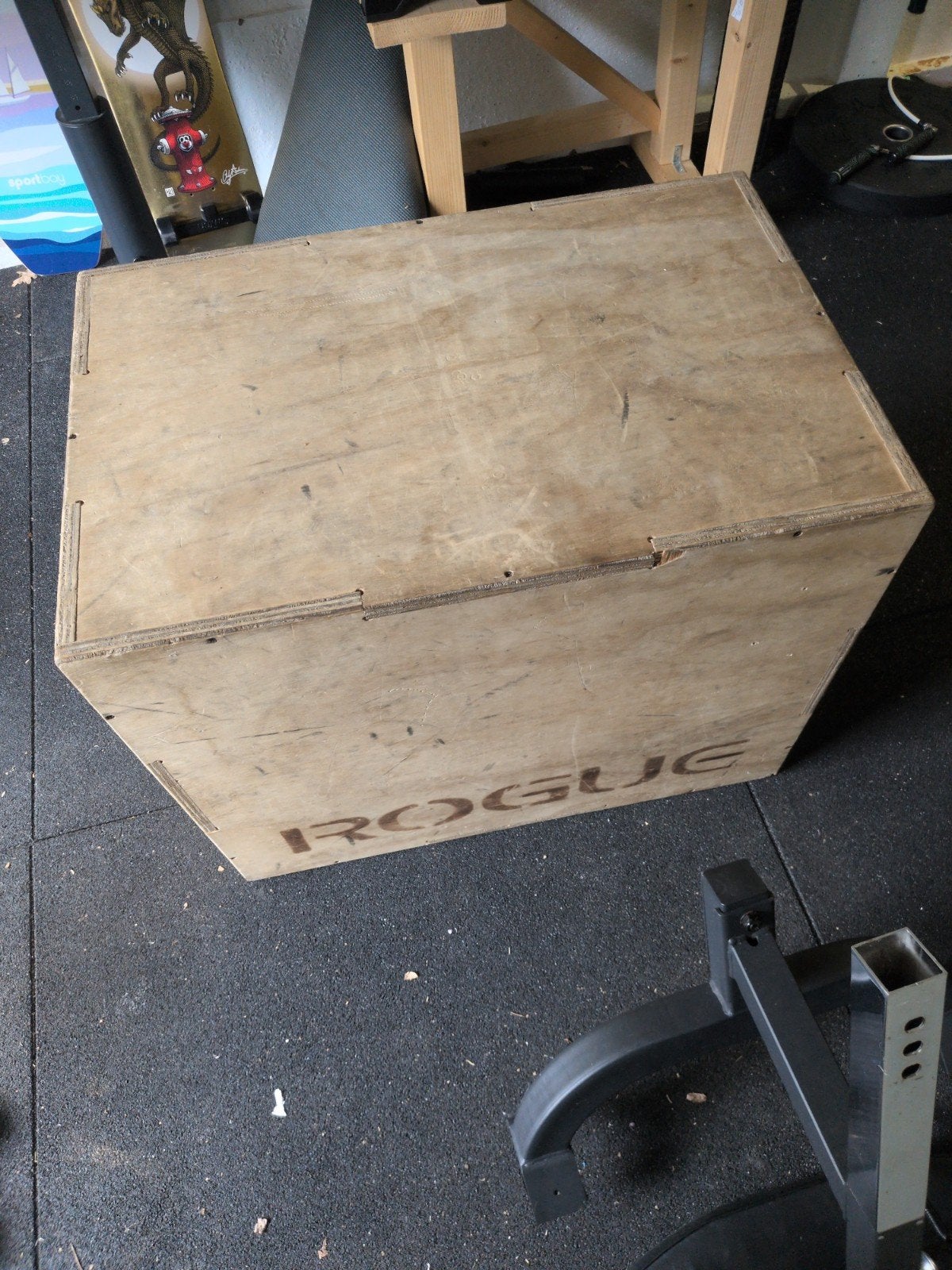 Rogue Plyo Box - Houten springkist voor CrossFit/Fitness, Sport en Fitness, Ophalen, Gebruikt, Benen, Overige typen