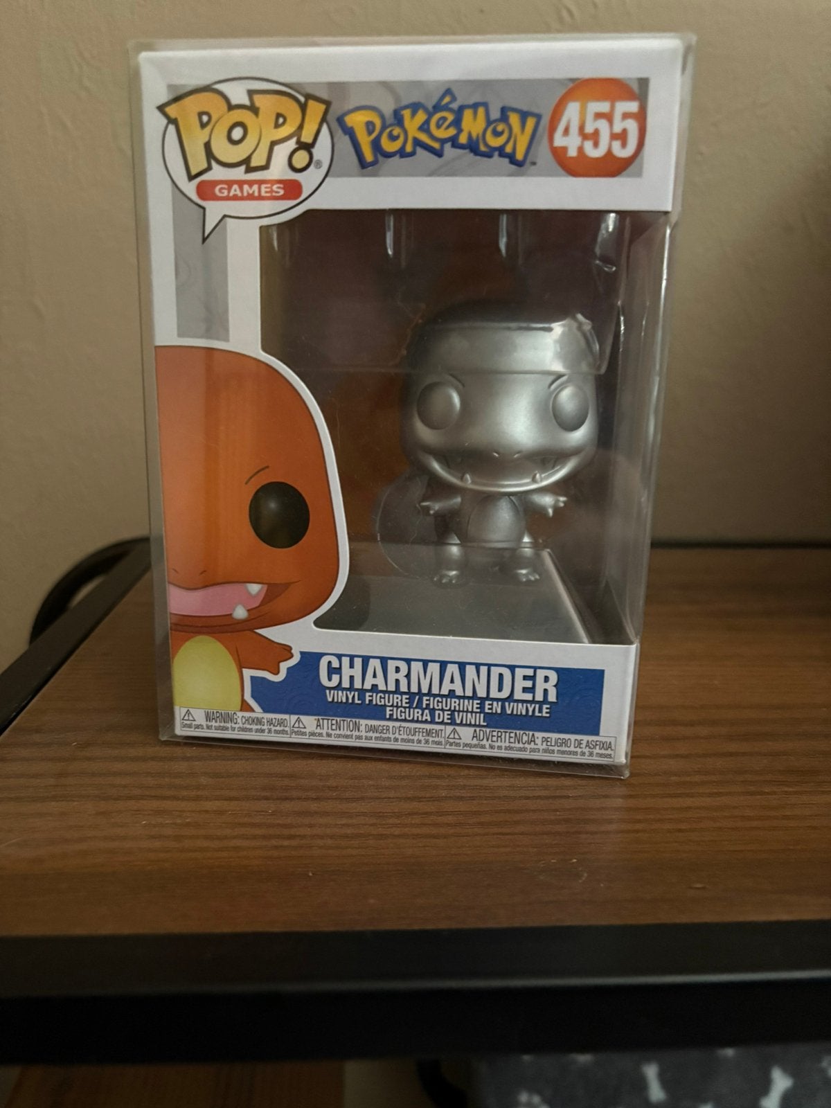 Funko Pop Charmander Zilver 455, Ophalen of Verzenden, Nieuw