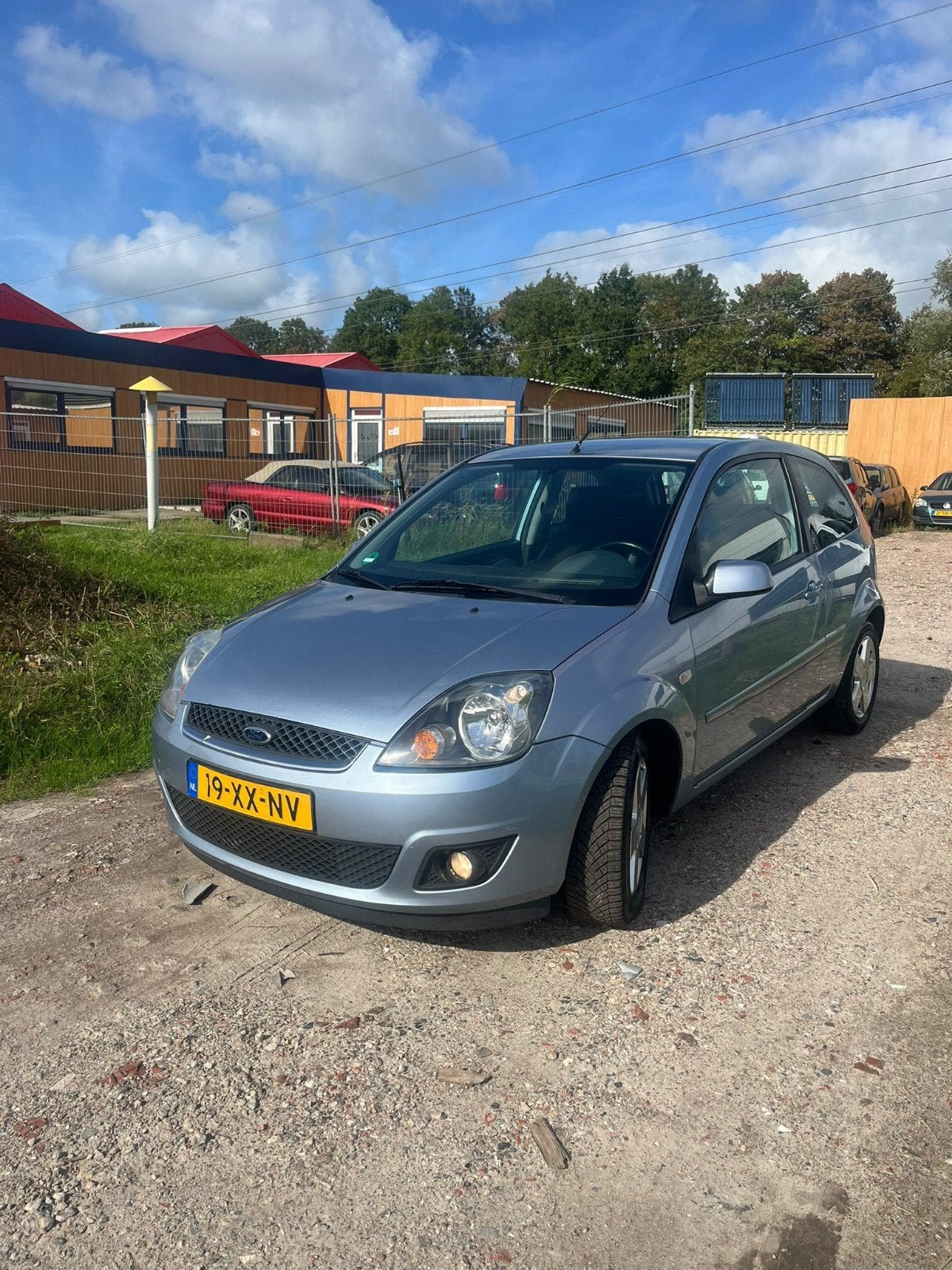 Ford Fiësta 1.3 8V 3DR 2007 Blauw
