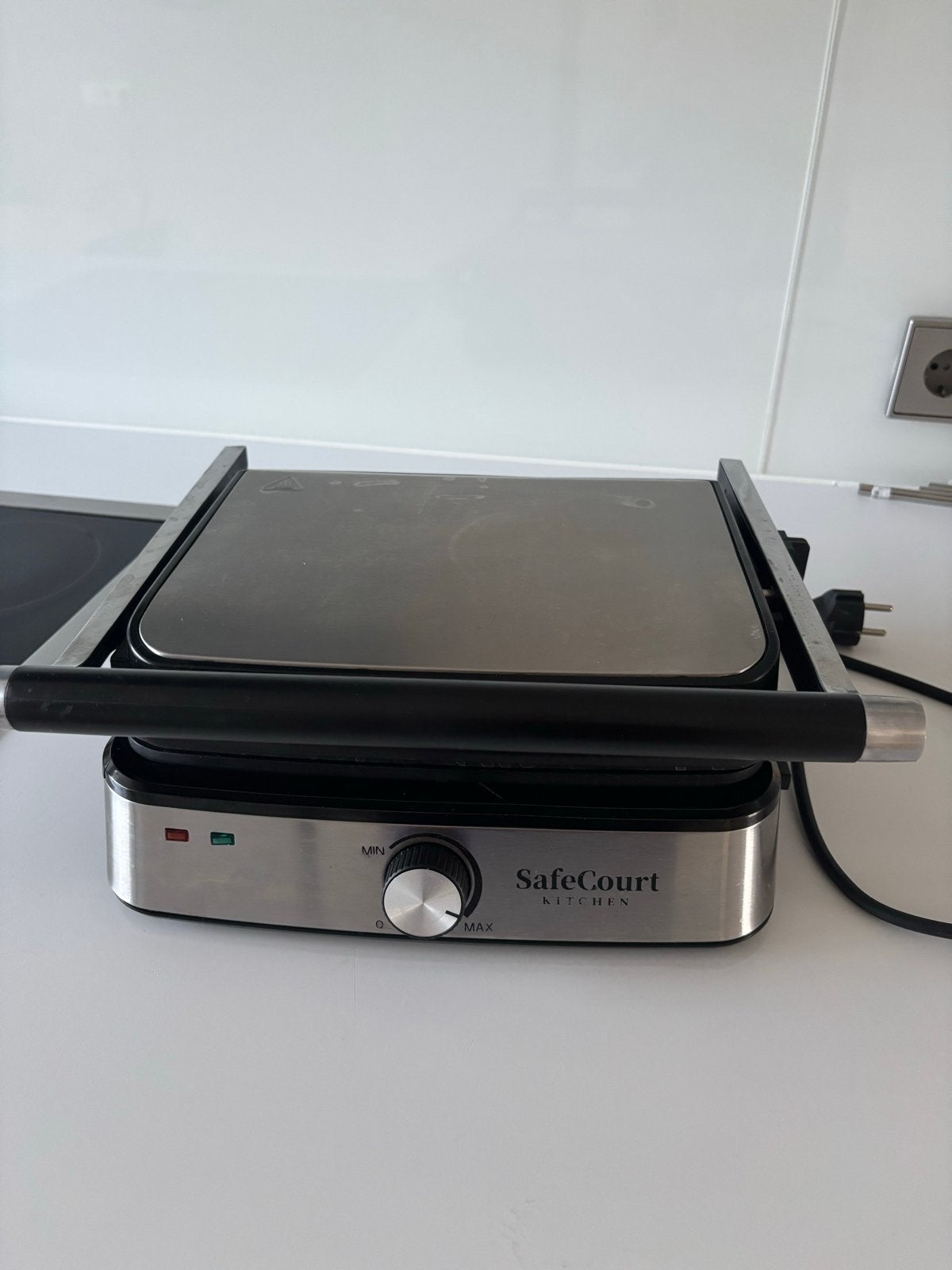 Safecourt Tosti IJzer / Grill - Zo goed als nieuw, Witgoed en Apparatuur, Ophalen of Verzenden, Zo goed als nieuw