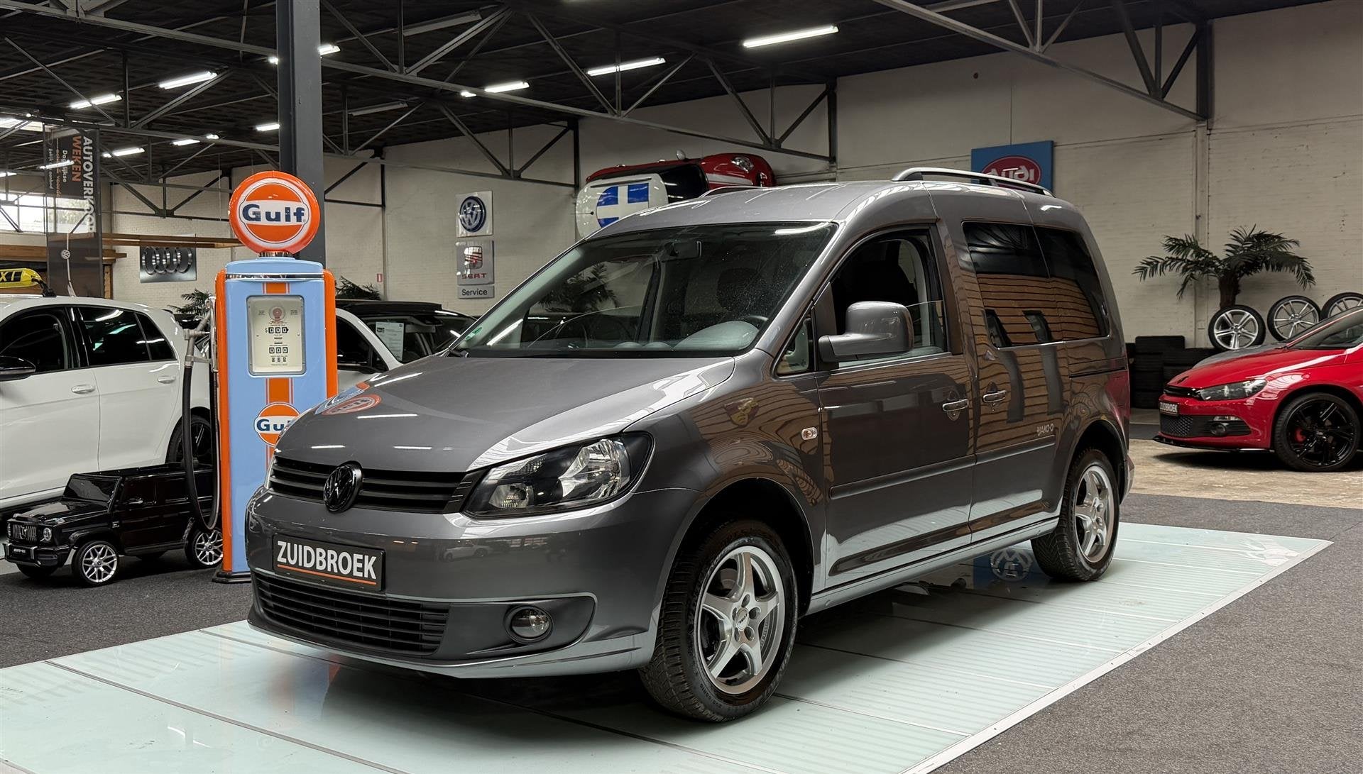 Volkswagen Caddy 1.4 TSI Airco | 5-Drs | Benzine | Trekhaak, Overige modellen, 4 cilinders, 122 pk, Bedrijf